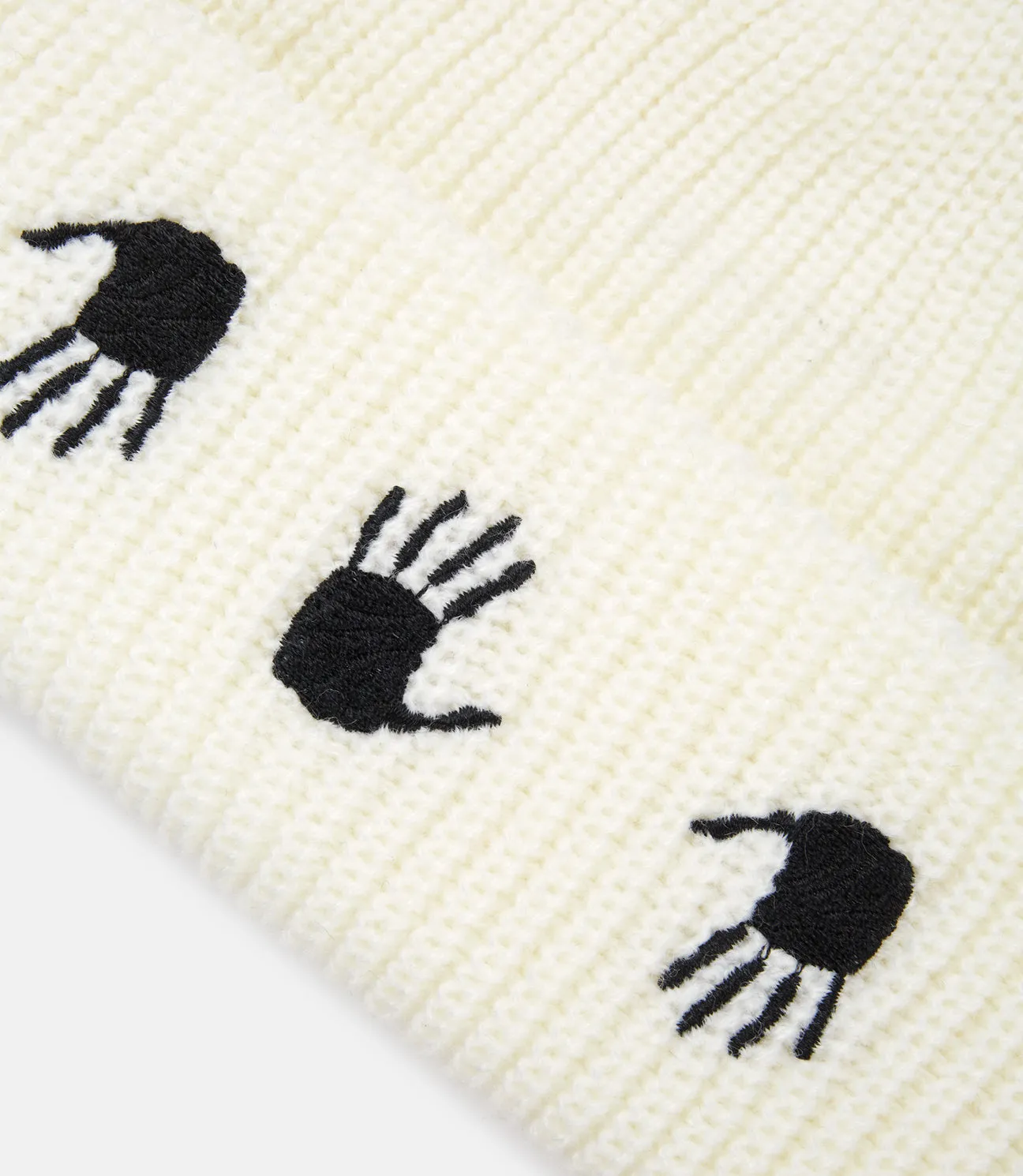 10 Deep Many Hands Beanie Off White