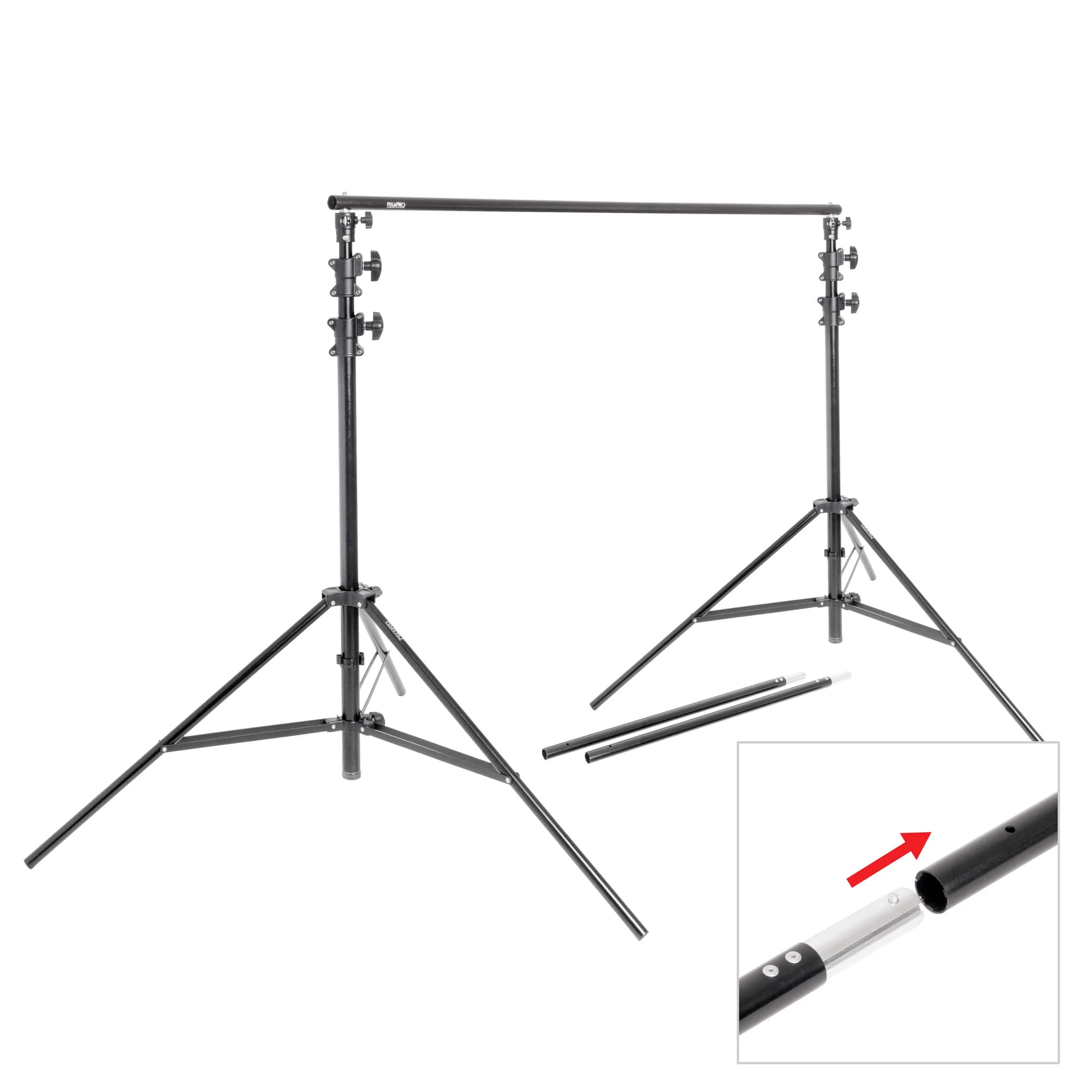 3.2mx3m Heavy-Duty Adjustable Background Support System