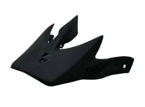 7 iDP M1 Helmet Visor - Matt Black-Gloss Black
