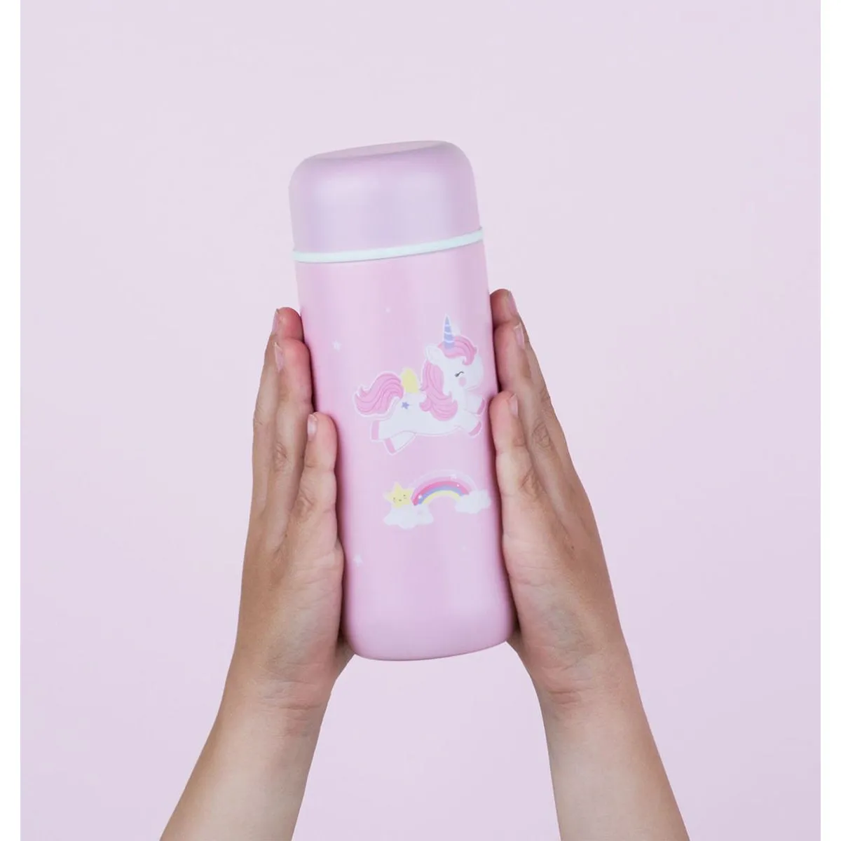 A Little Lovely Company Stainless Steel Drink Bottle Unicorn