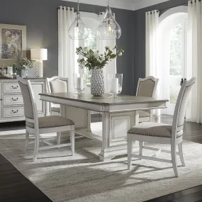 Abbey Park 520-DR-5TRS 5 Piece Trestle Table Set