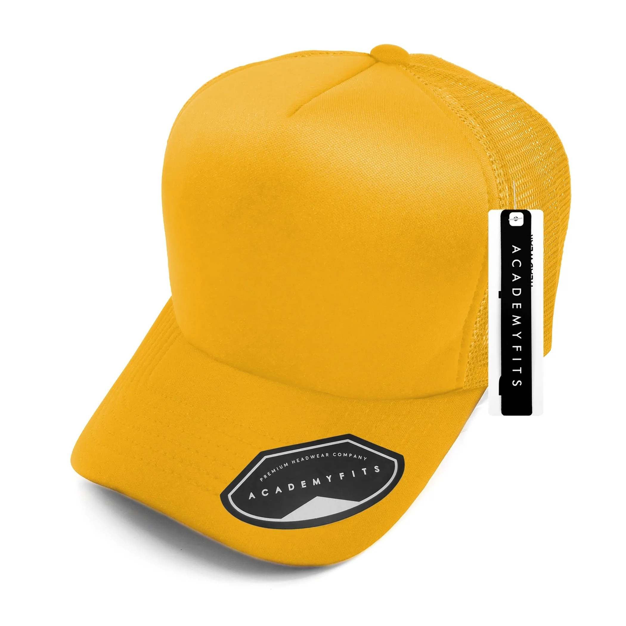 Academy Fits Foam Curve Trucker Hat Snapback 2074