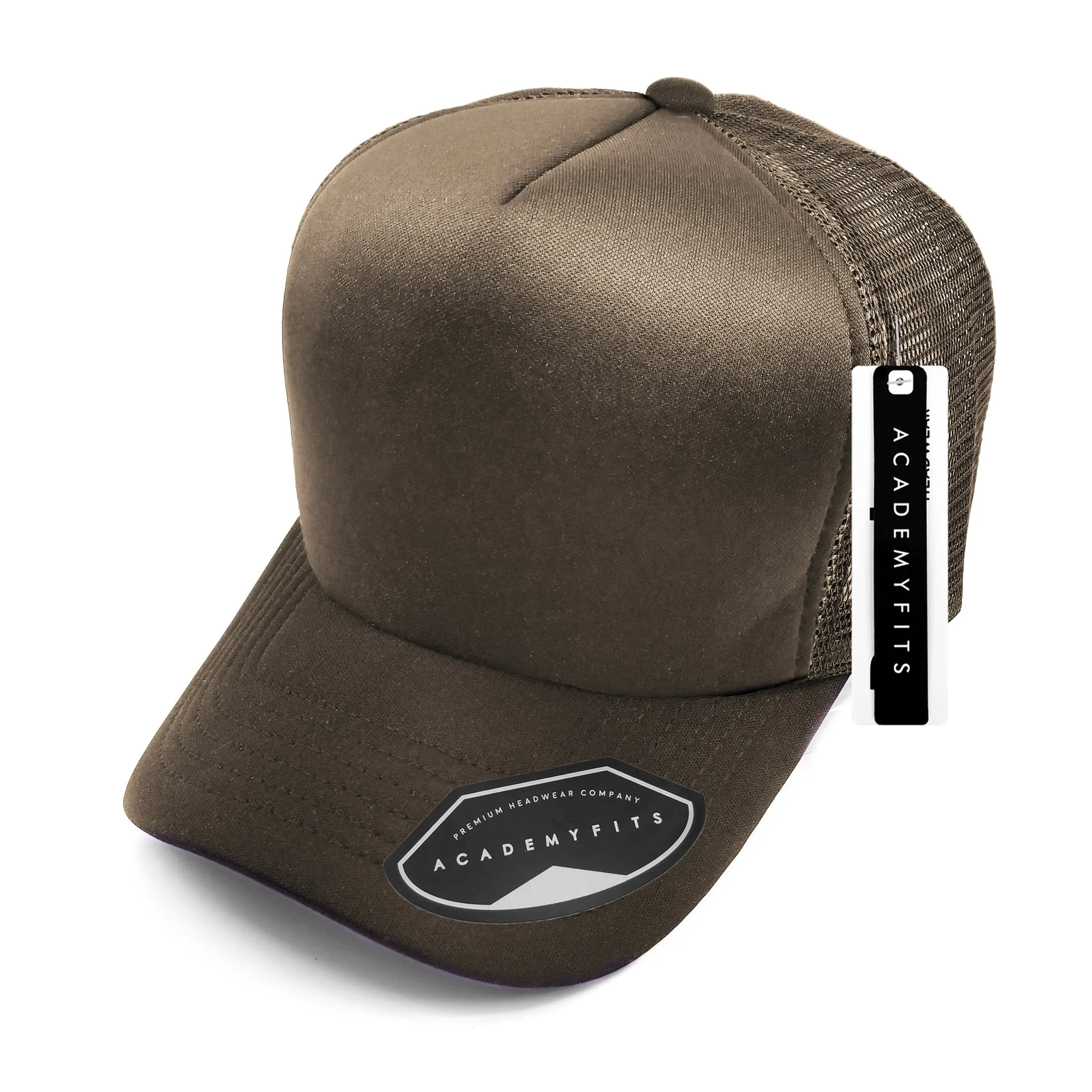 Academy Fits Foam Curve Trucker Hat Snapback 2074