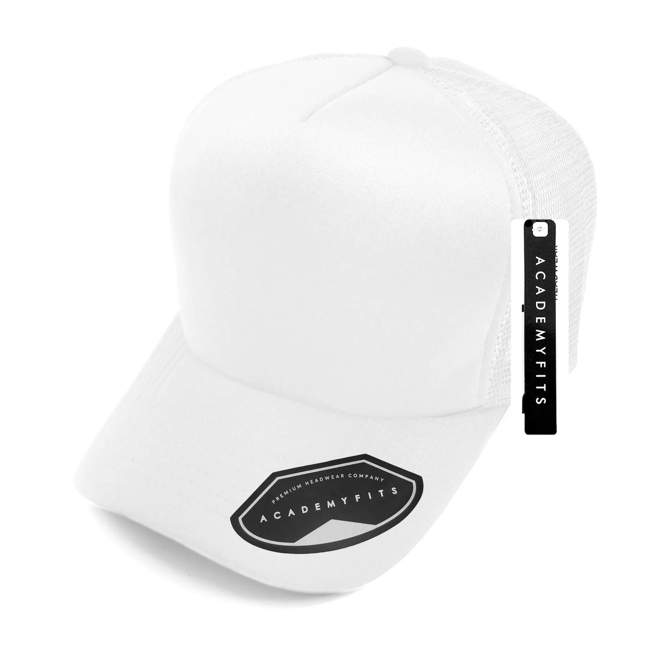 Academy Fits Foam Curve Trucker Hat Snapback 2074