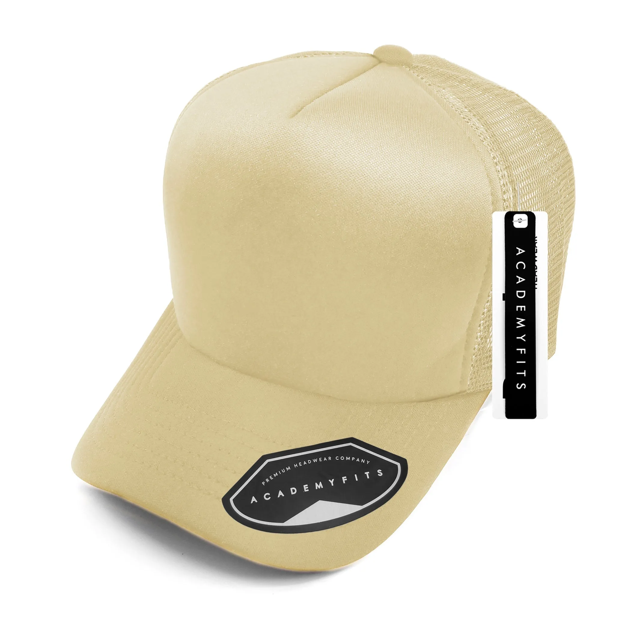 Academy Fits Foam Curve Trucker Hat Snapback 2074