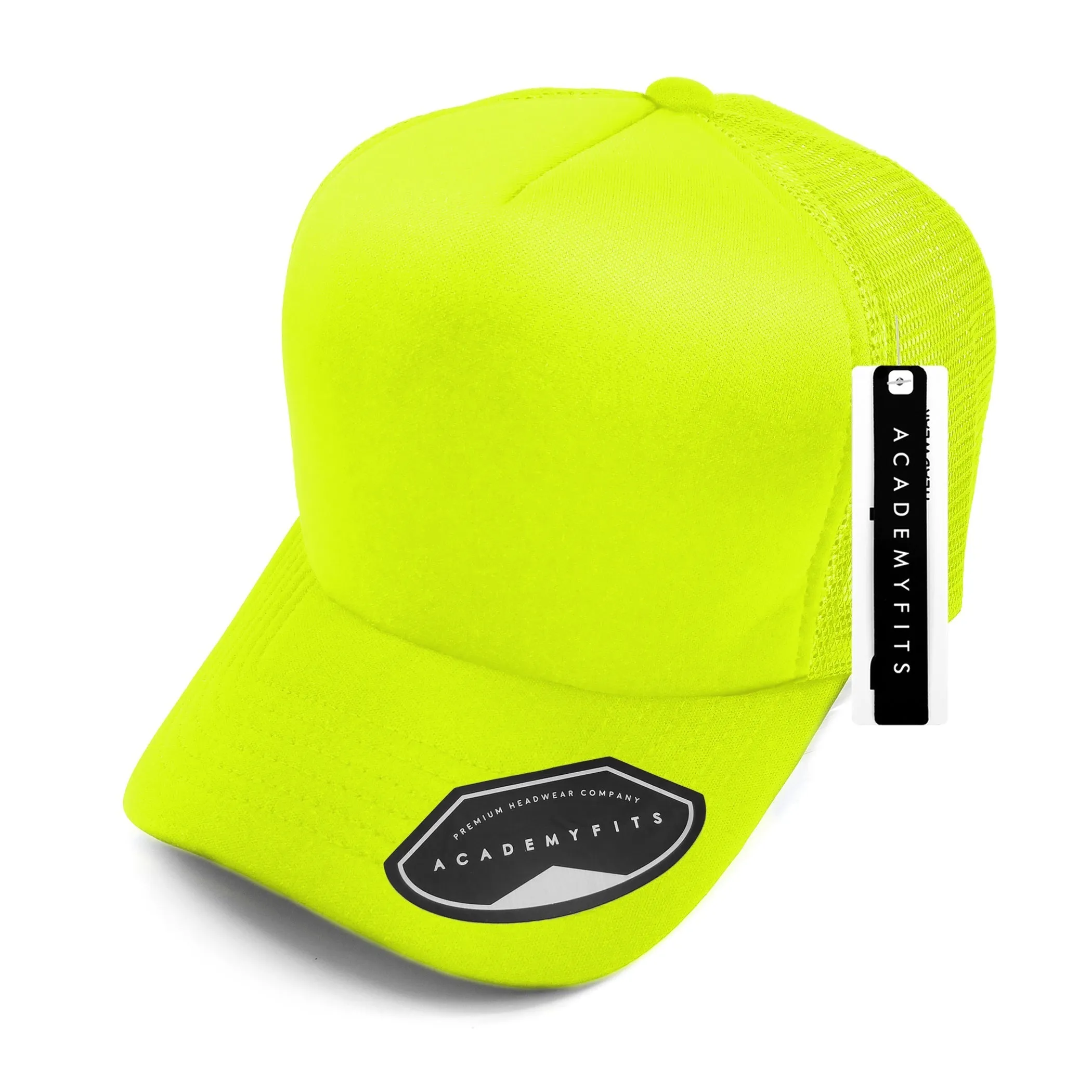 Academy Fits Foam Curve Trucker Hat Snapback 2074