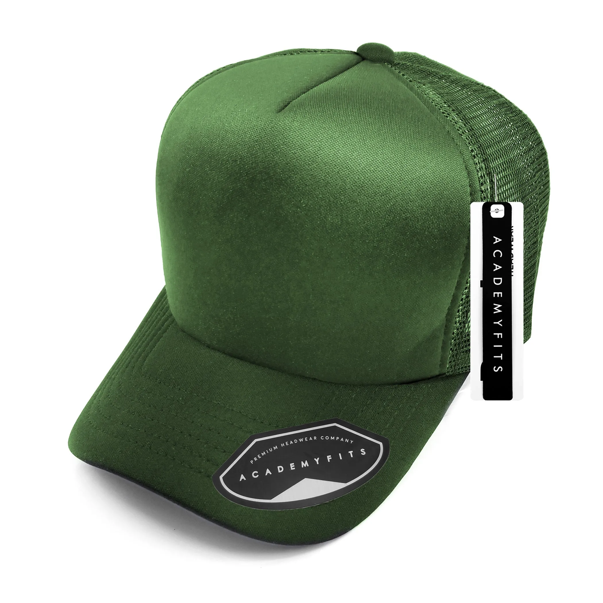 Academy Fits Foam Curve Trucker Hat Snapback 2074