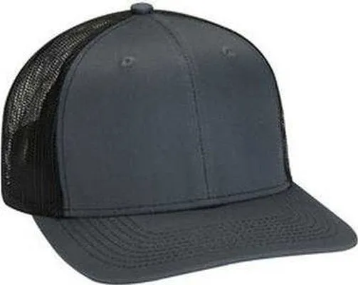 Adams PV112 Adult Eclipse Cap - Charcoal Black