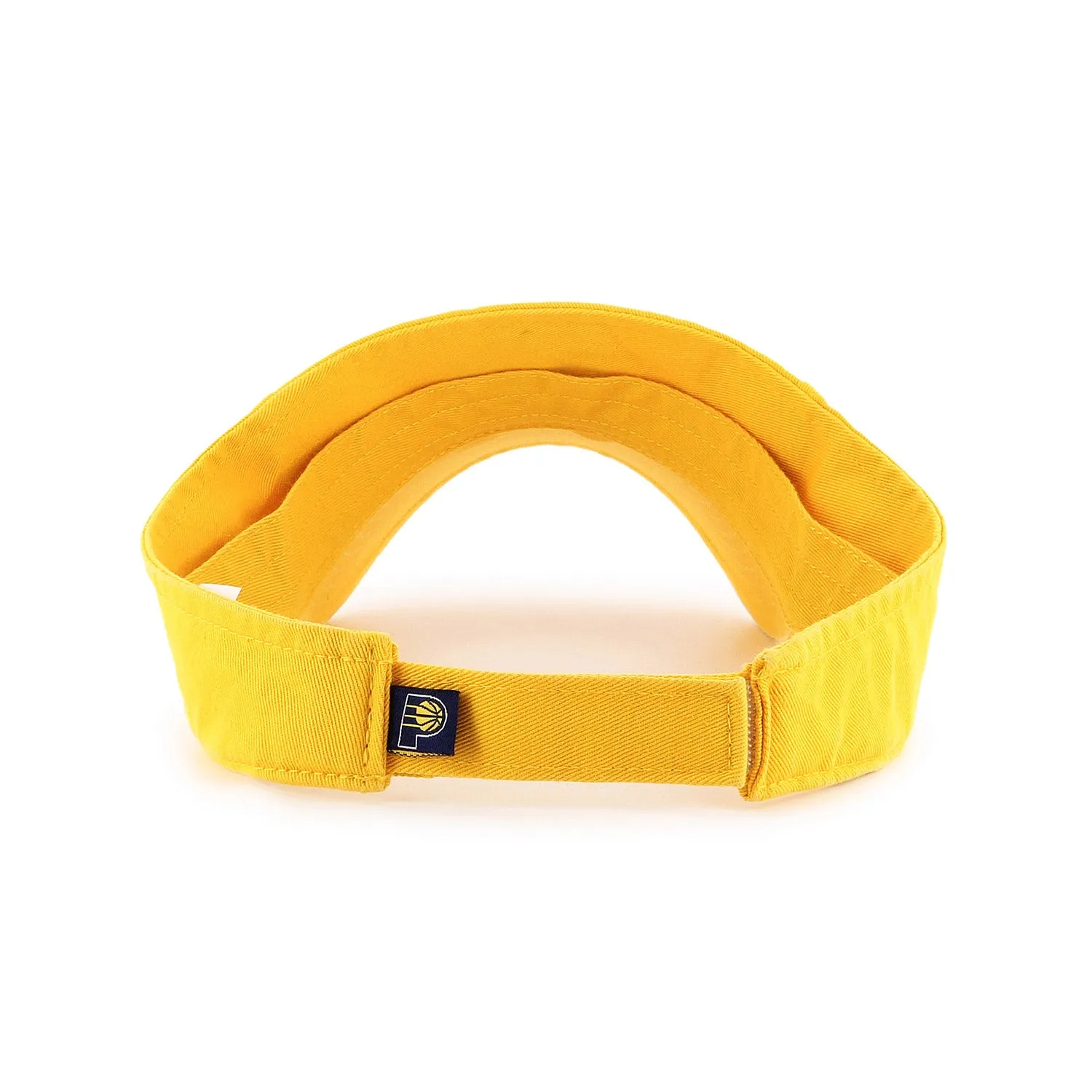 Adult Indiana Pacers Primary Logo Clean Up Visor in Gold by 47