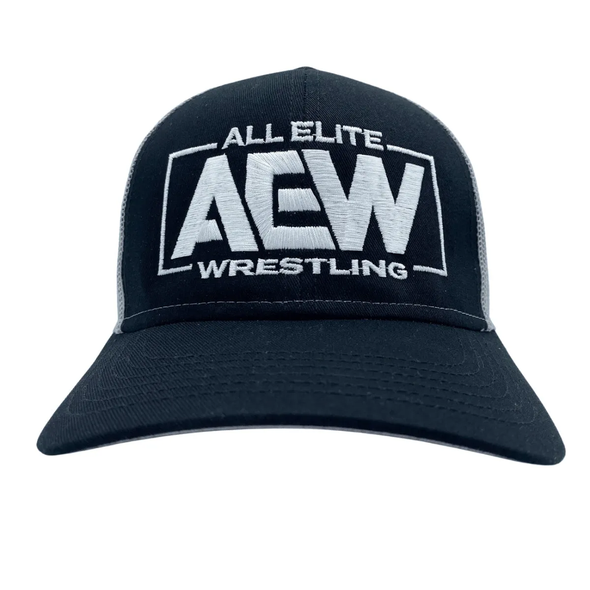 AEW - AEW Logo New Era Snapback Trucker Cap ( 2021 )