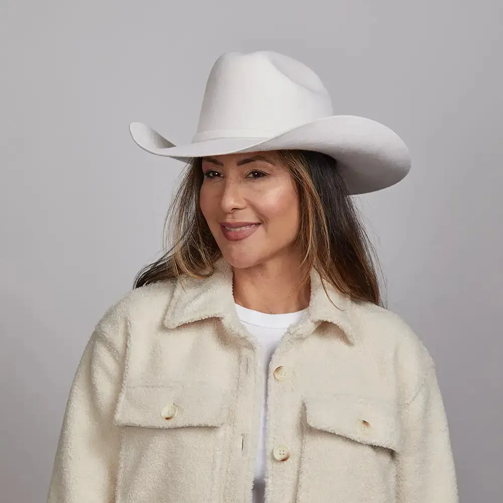 American Hat Makers 710087 Beau Cattleman Cowboy Hat in White