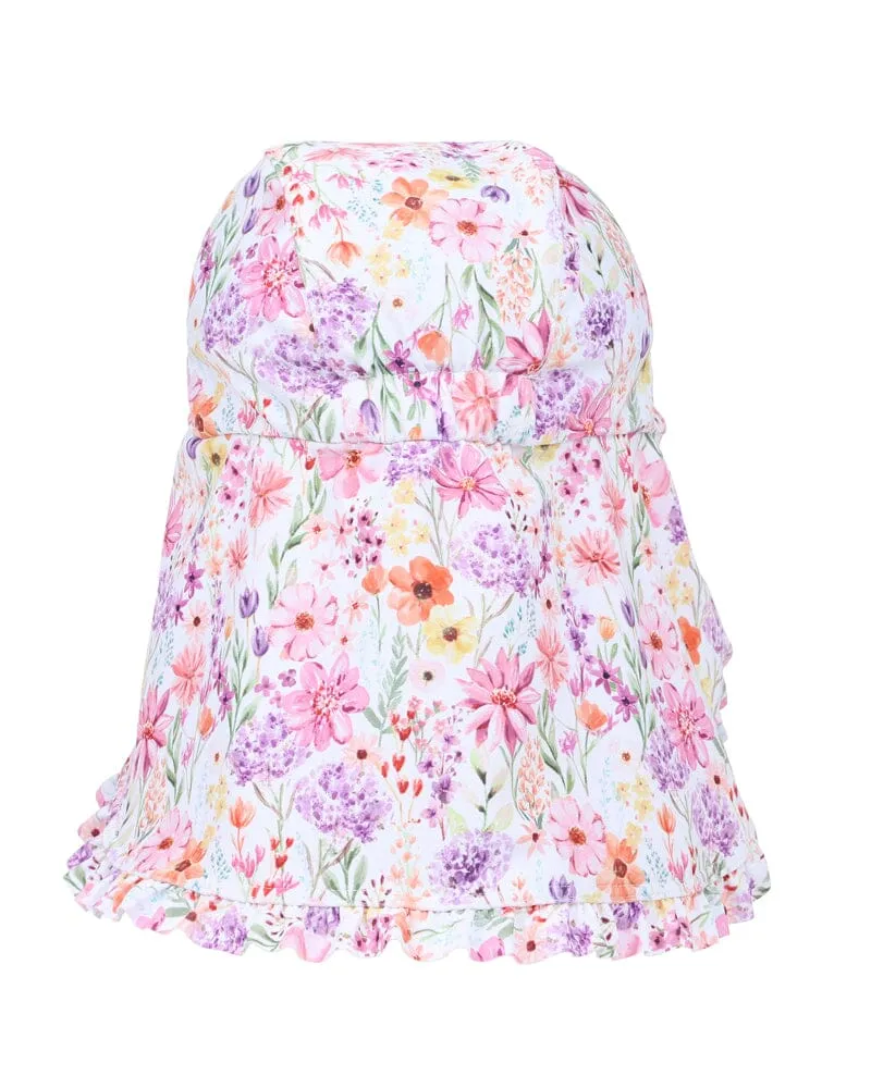 Bebe - Nadia Print Legionnaire Hat
