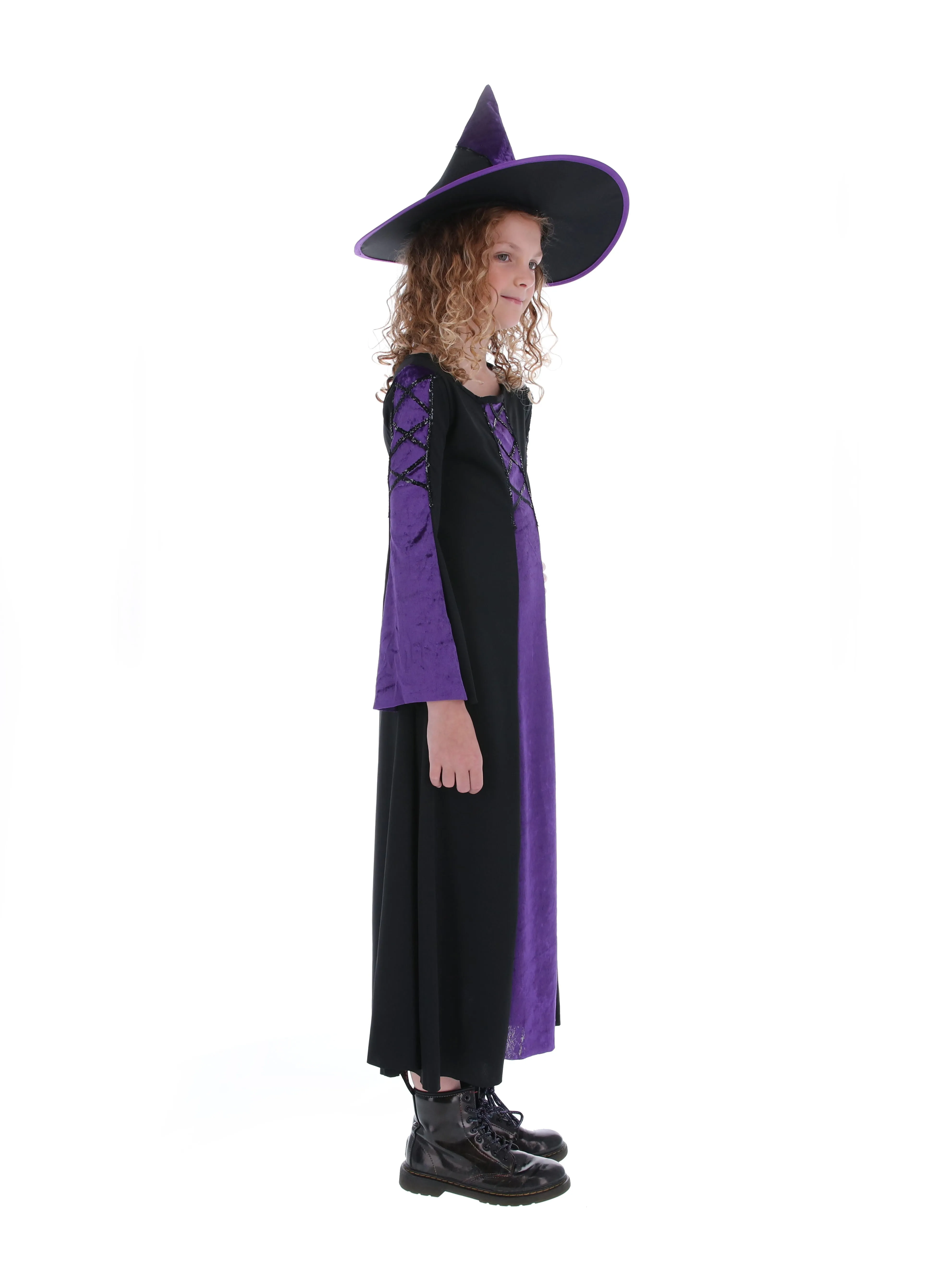 Bewitched Costume, Black and Purple