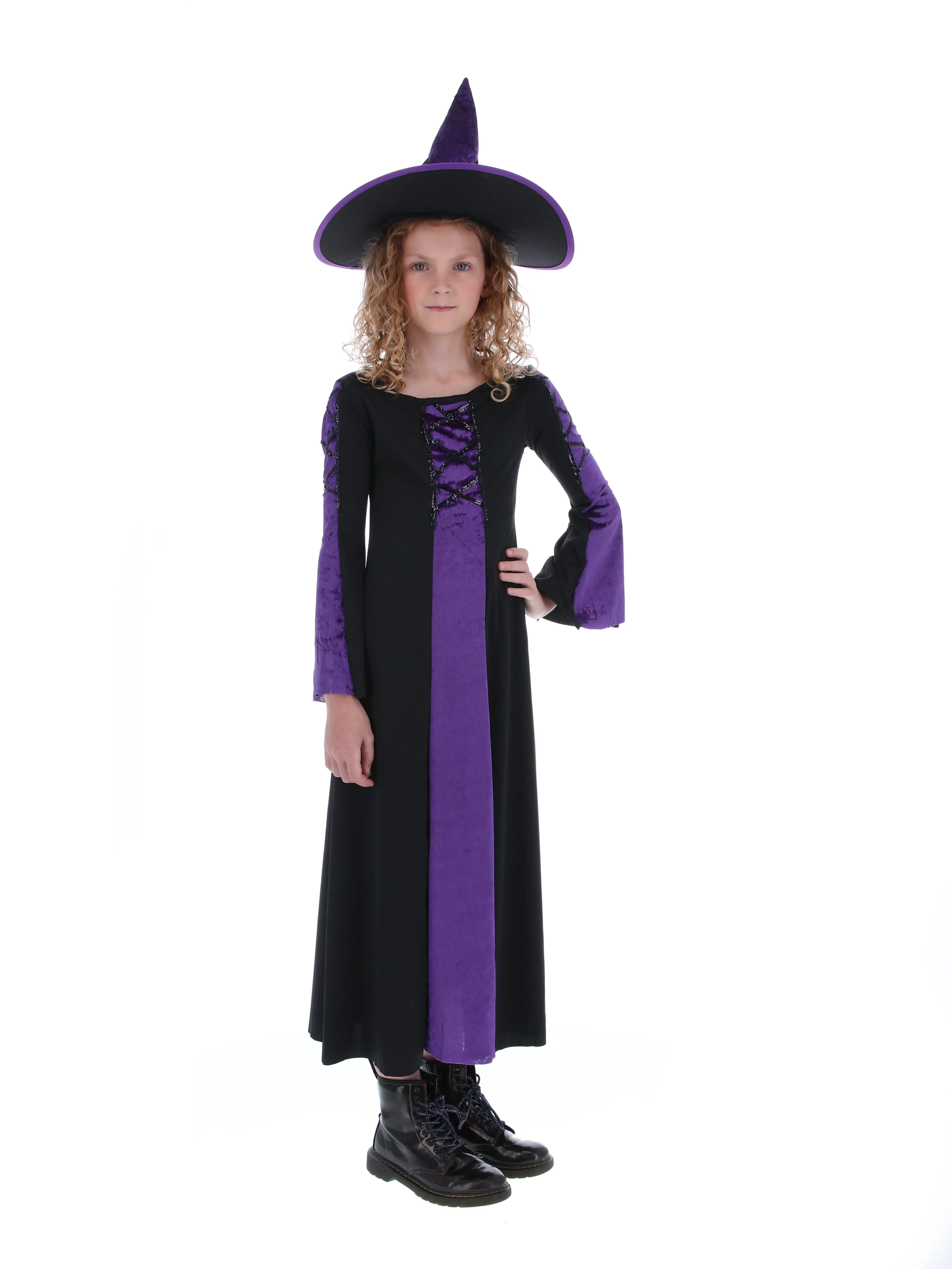Bewitched Costume, Black and Purple