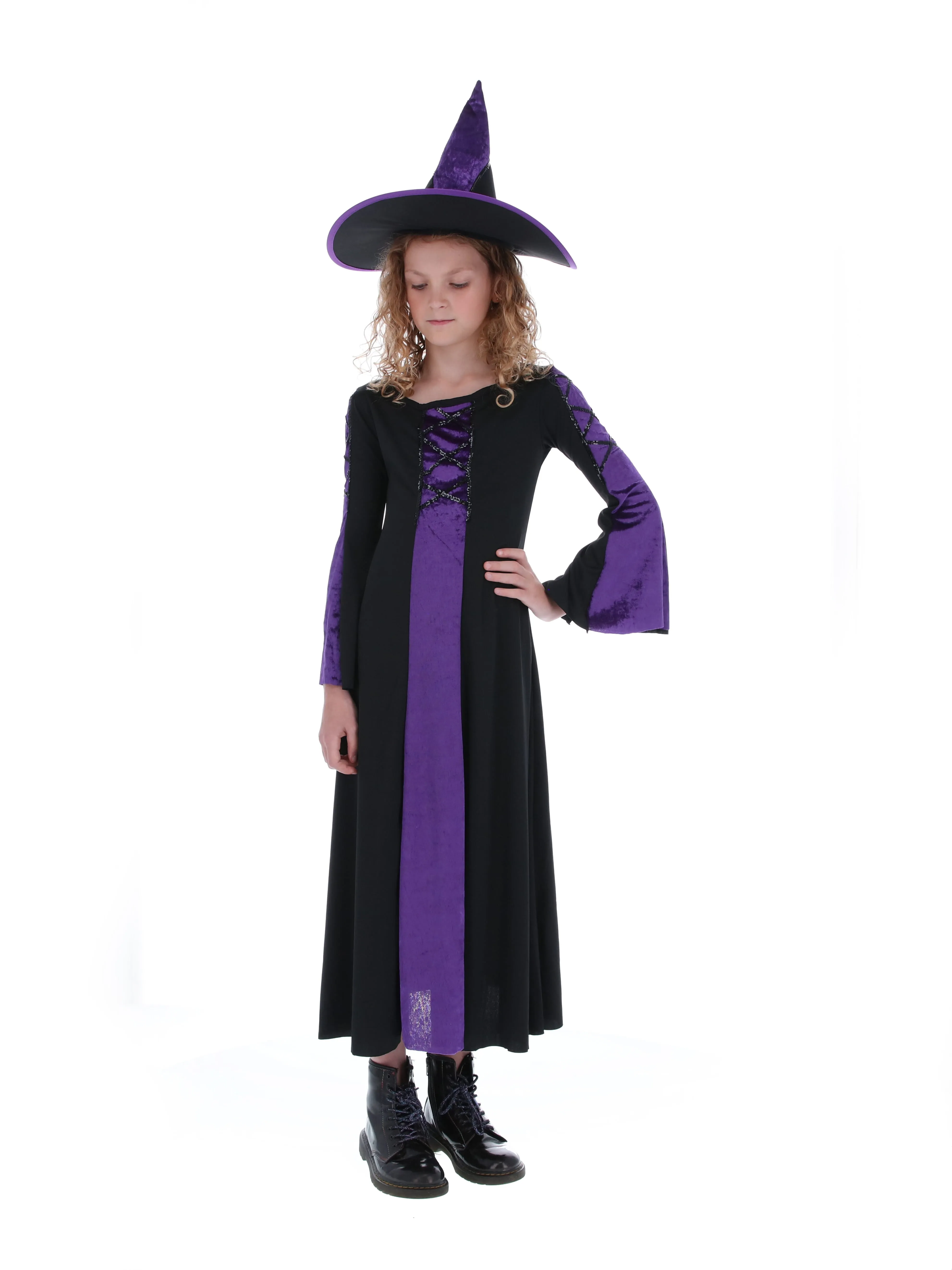 Bewitched Costume, Black and Purple