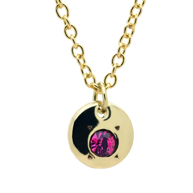 Birthstone Bottle Necklace