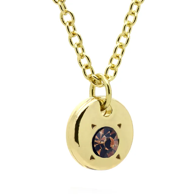 Birthstone Bottle Necklace