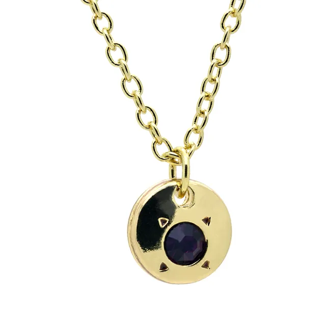 Birthstone Bottle Necklace