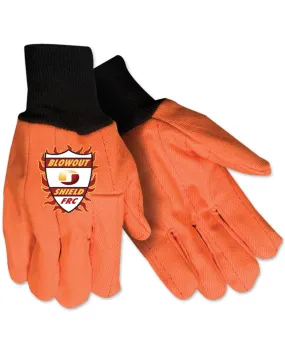 Blowout Shield Flame Retardant Florescent Orange 22 oz Gloves