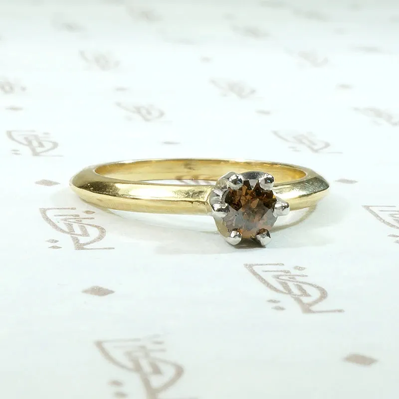 Brilliant Fancy Brown Diamond Solitaire by 720