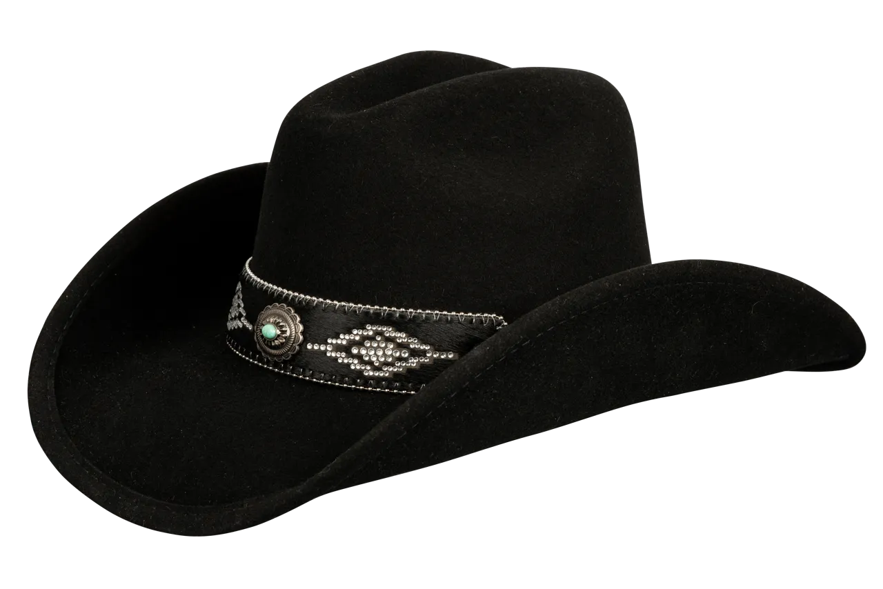 Bullhide Jolene Wool Hat - Black