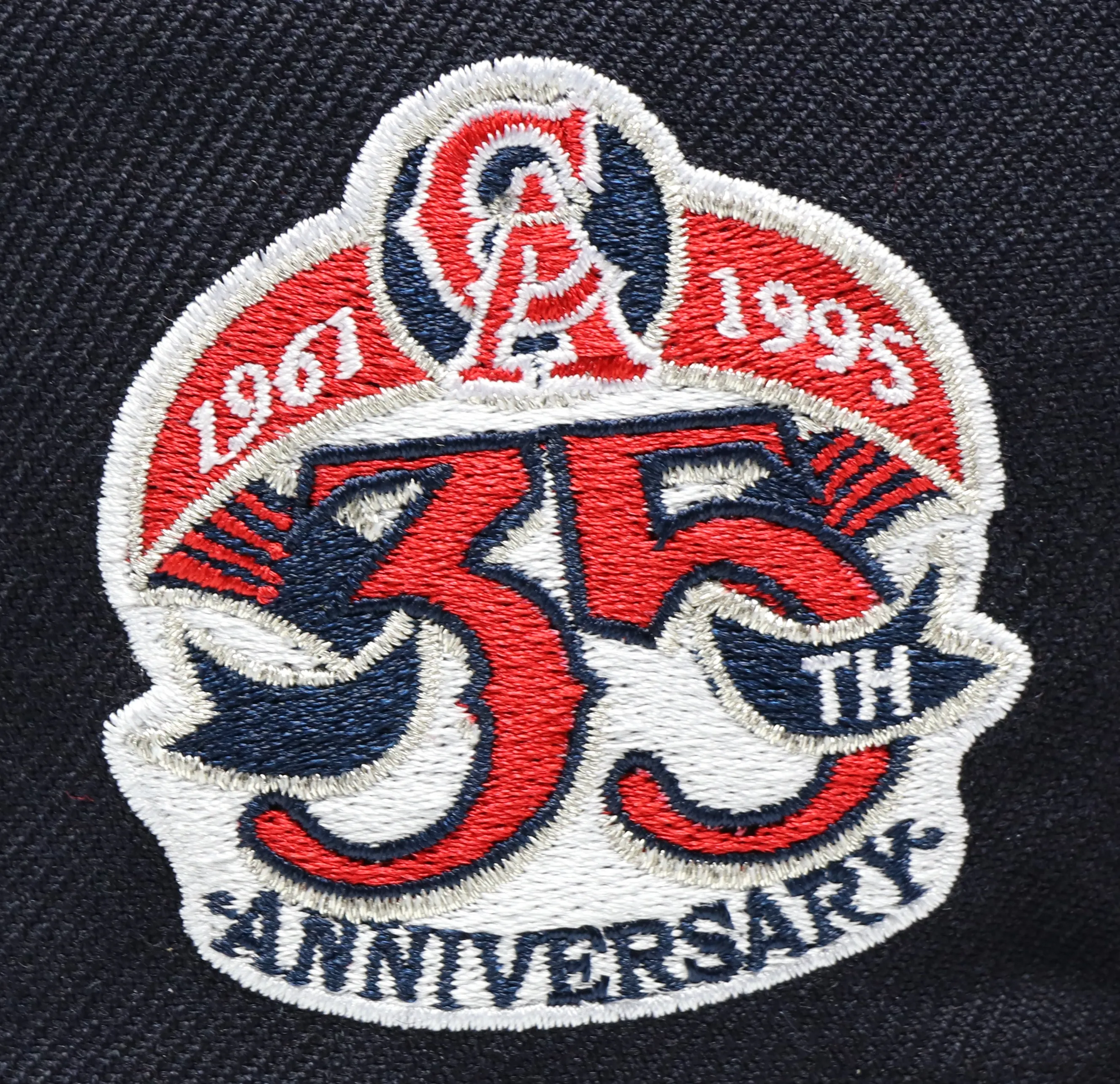 CALIFORNIA ANGELS "35TH ANNIVERSARY" NEW ERA 59FIFTY FITTED