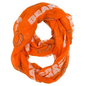 Chicago Bears Sheer Infinity Scarf Alternate