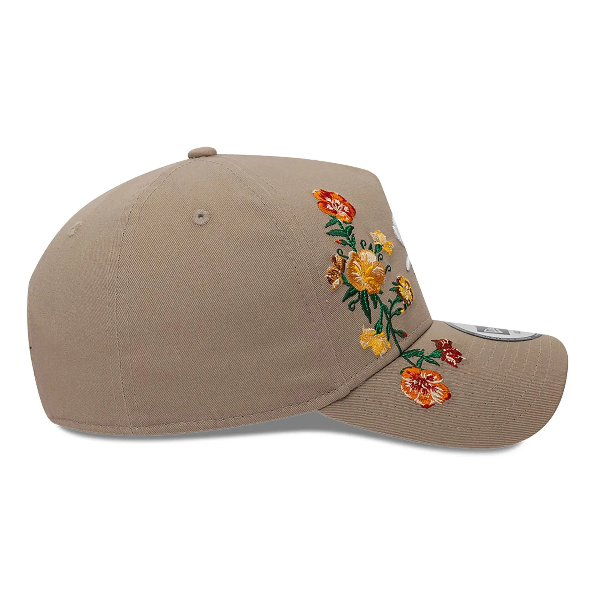 Chicago White Sox Floral Front Beige 9FORTY E-Frame Adjustable Cap