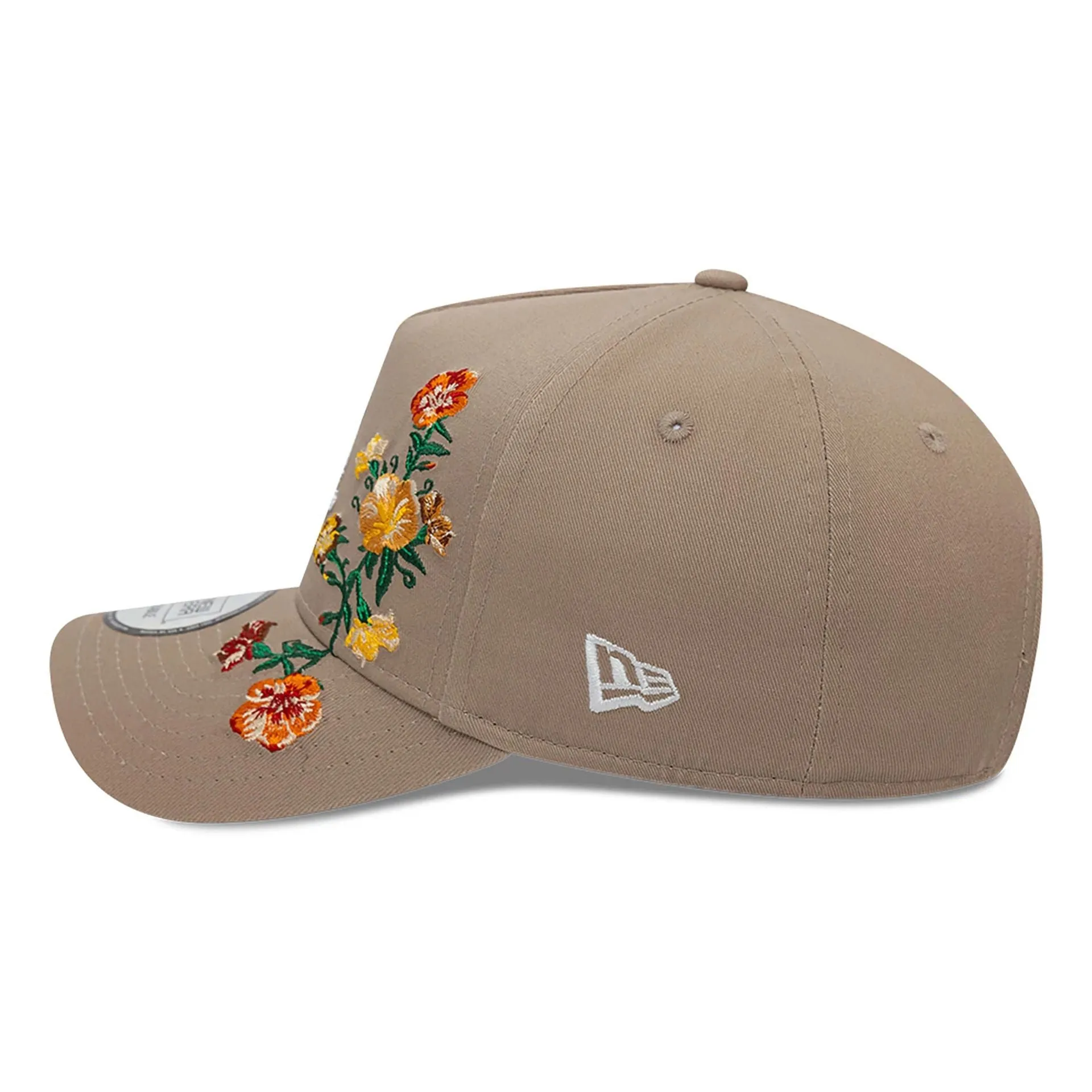 Chicago White Sox Floral Front Beige 9FORTY E-Frame Adjustable Cap