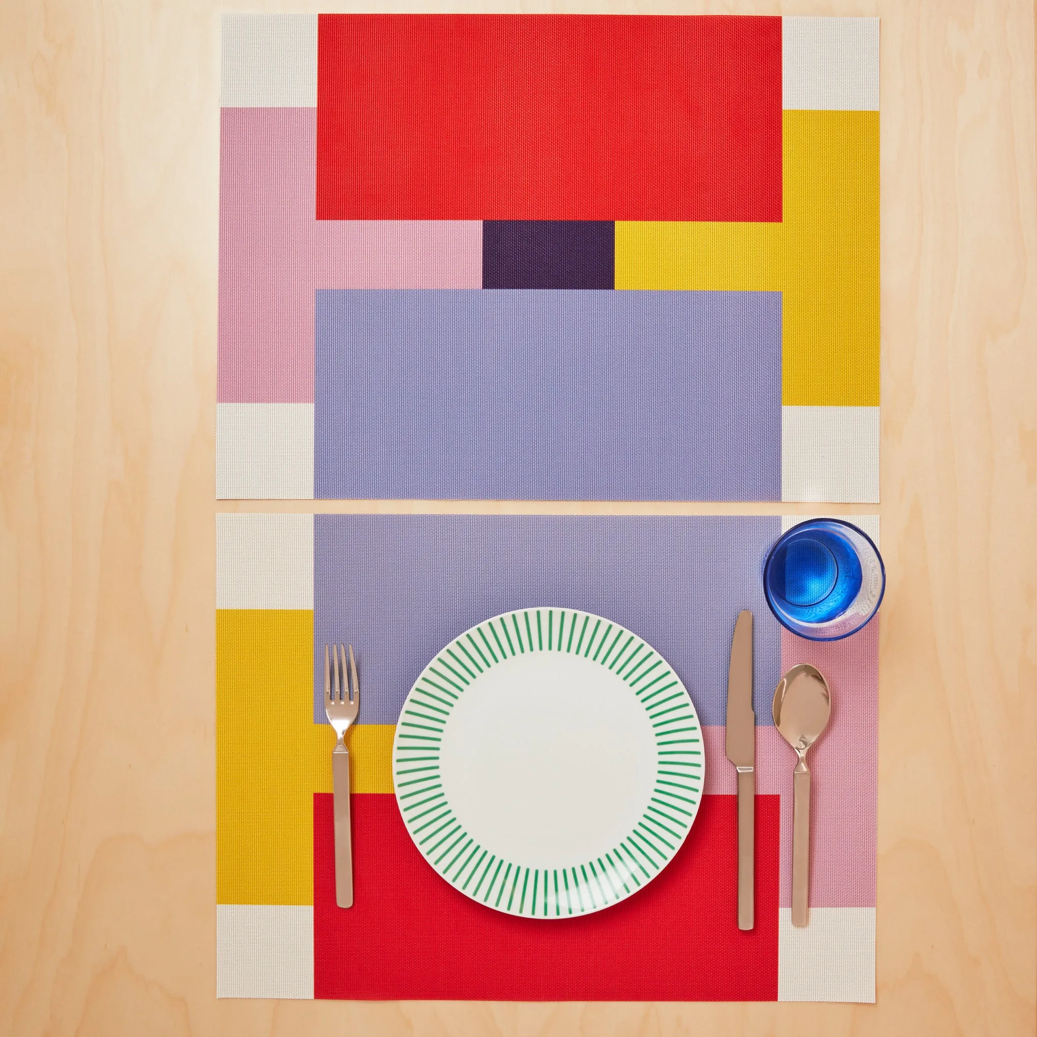 Chilewich Layered Placemat - Yellow/ Multi