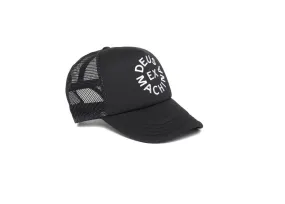 CIRCLE LOGO TRUCKER - BLACK