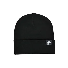 CLE Logo Knit Beanie - Black