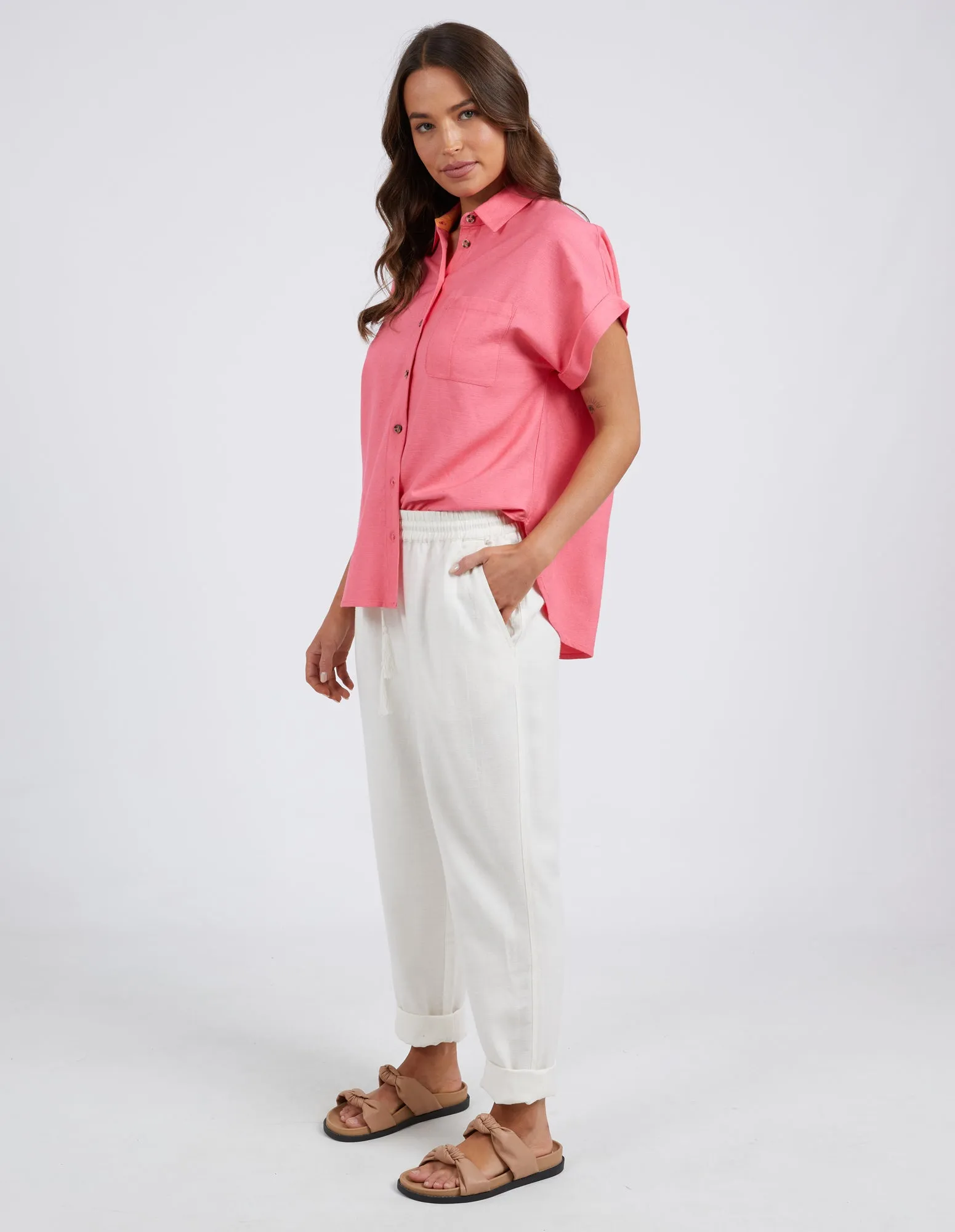 Clem Shirt Pink Lemonade