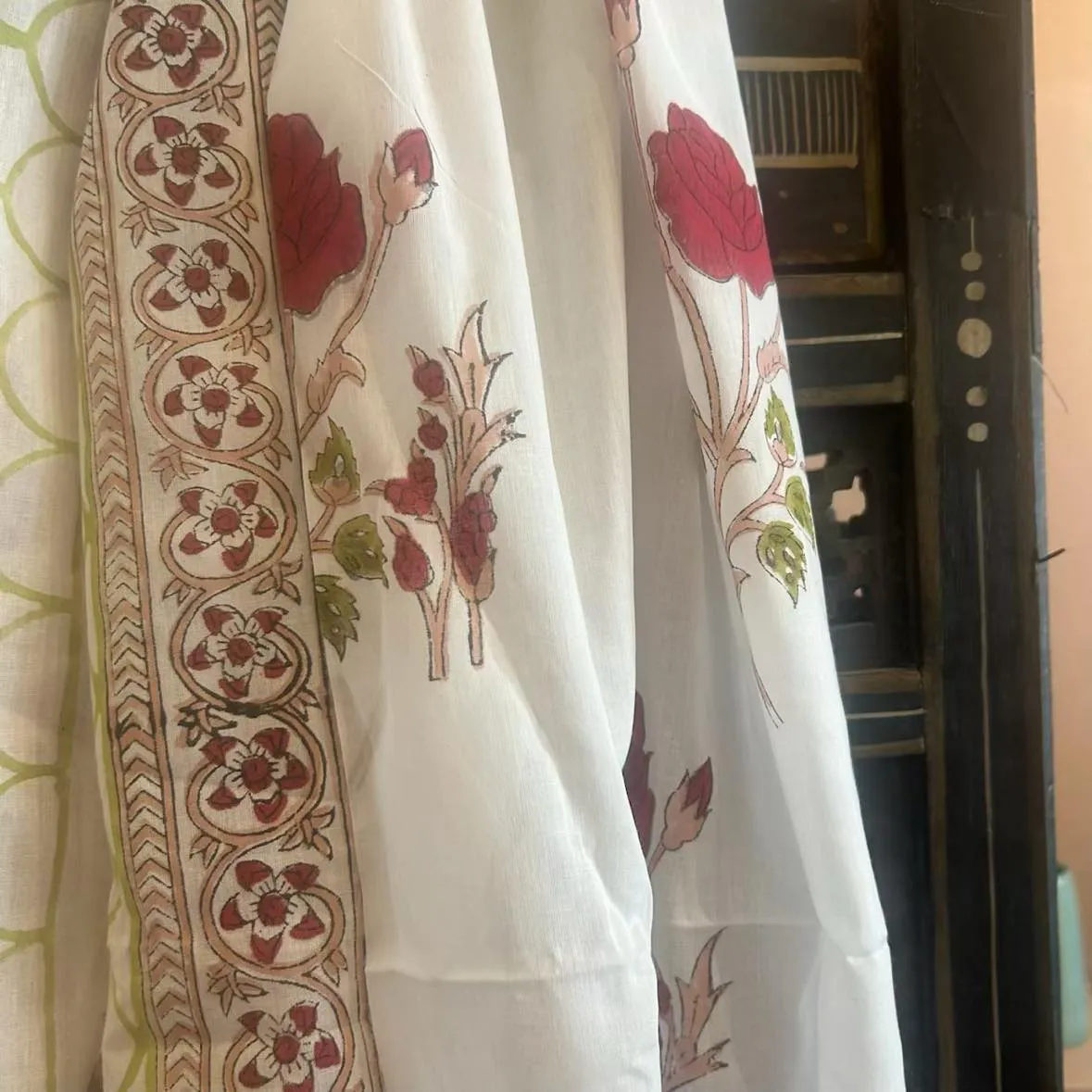 Cotton Scarf – Rose