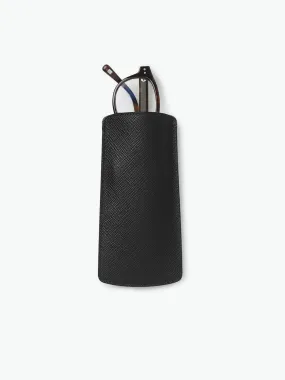 Cross-Grain Leather Glasses Case