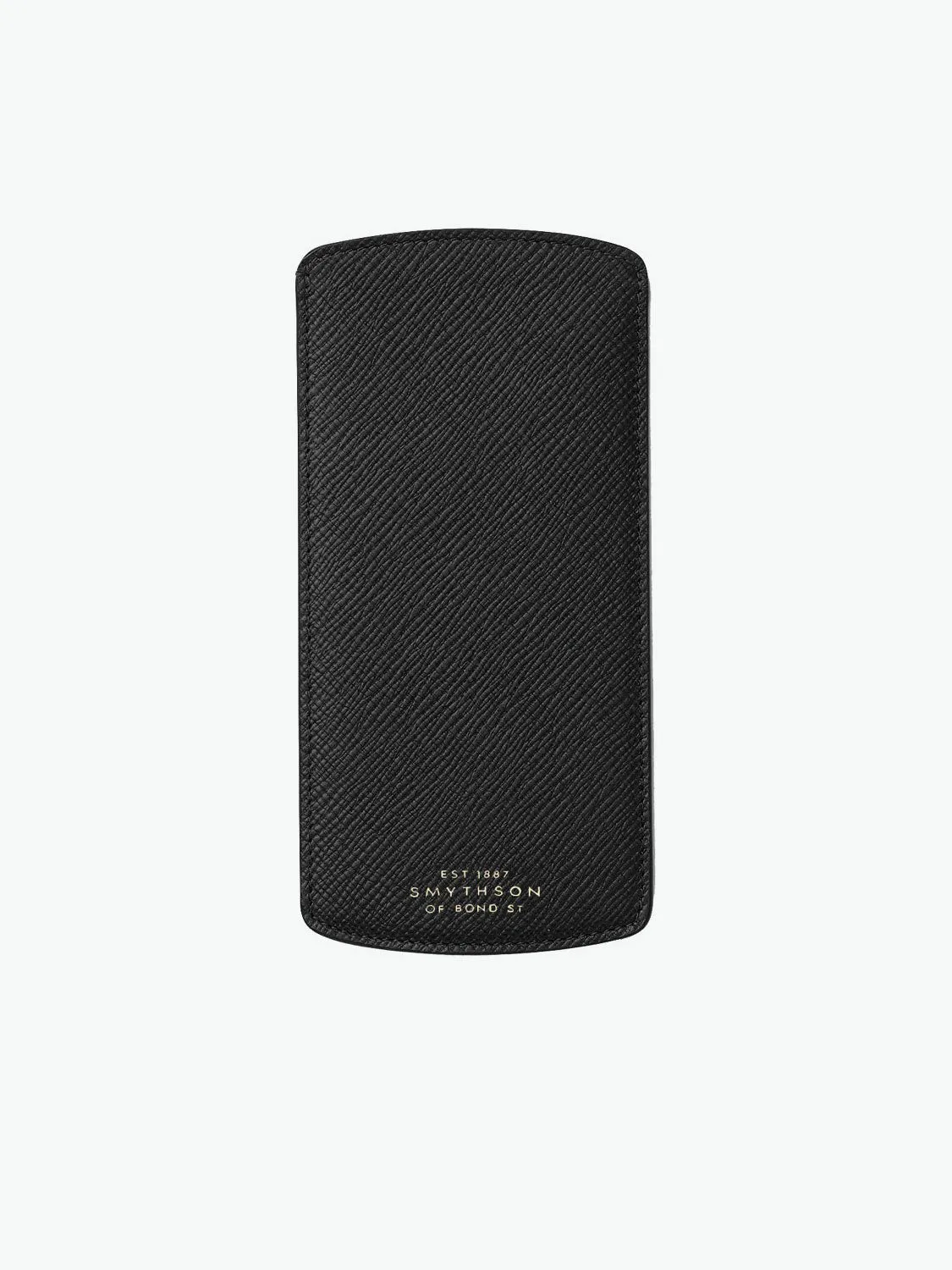 Cross-Grain Leather Glasses Case