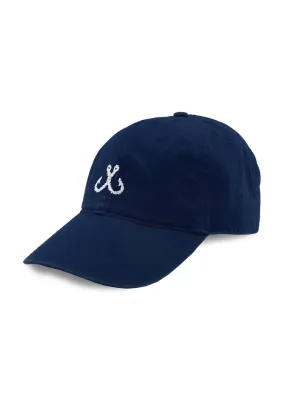 CROSSED FISH HOOKS NEEDLEPOINT HAT