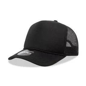 Decky 5 Panel Mid Profile Structured Foam Trucker