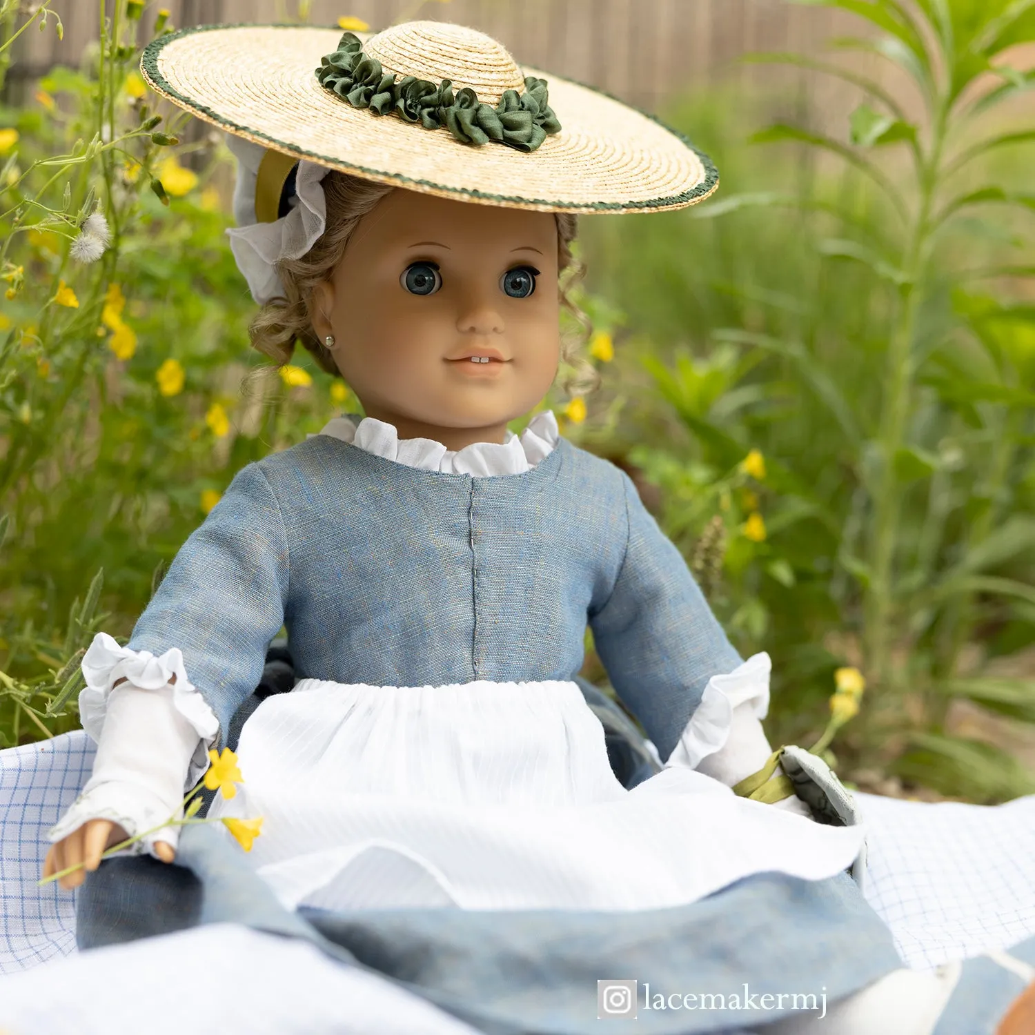 Doll Straw Hat-FEWER THAN 5 REMAINING