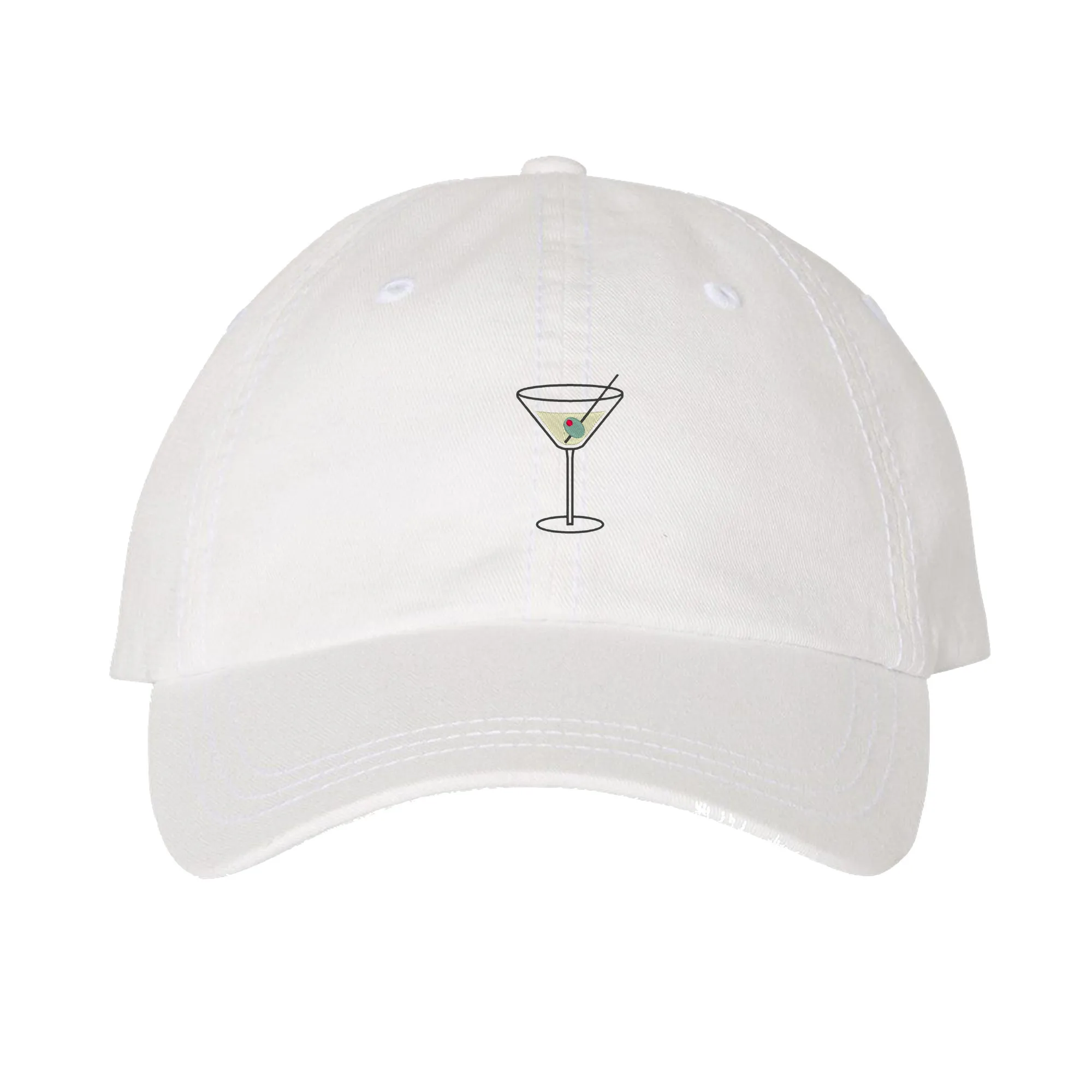 Favorite Cocktail Embroidered Hat