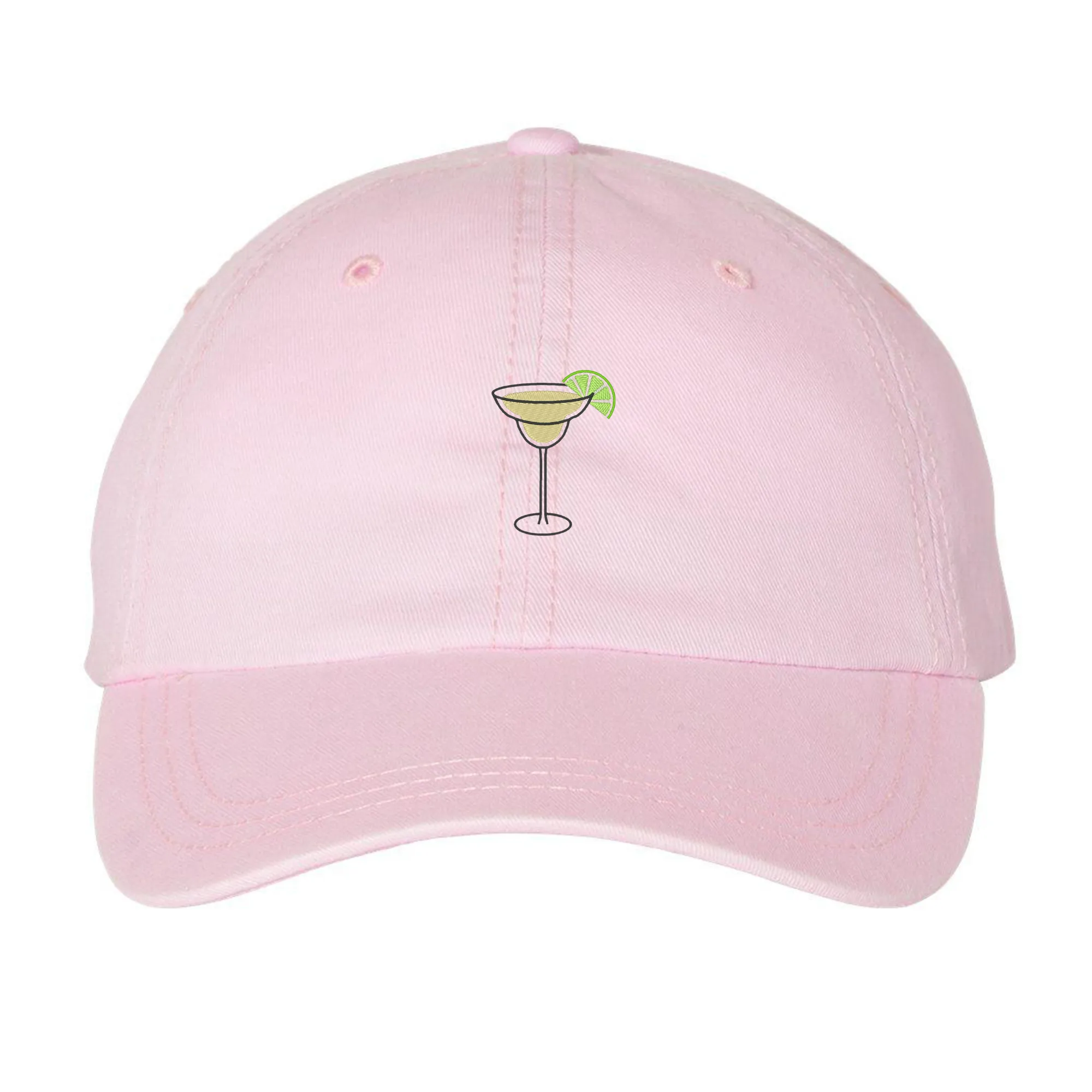 Favorite Cocktail Embroidered Hat