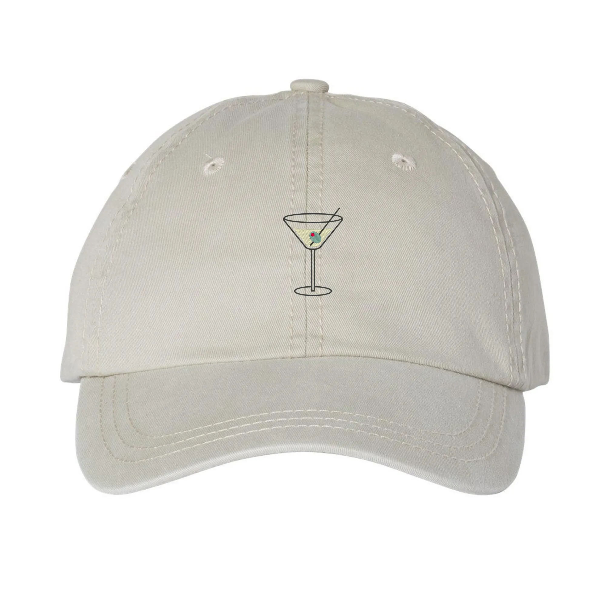 Favorite Cocktail Embroidered Hat
