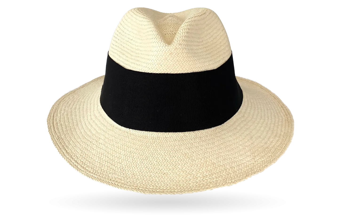 FINE 'TULUM' MAXI BOW BAND PANAMA HAT