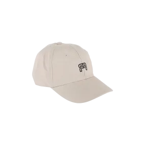 FR Classic Logo 6 Panel Cap - Natural