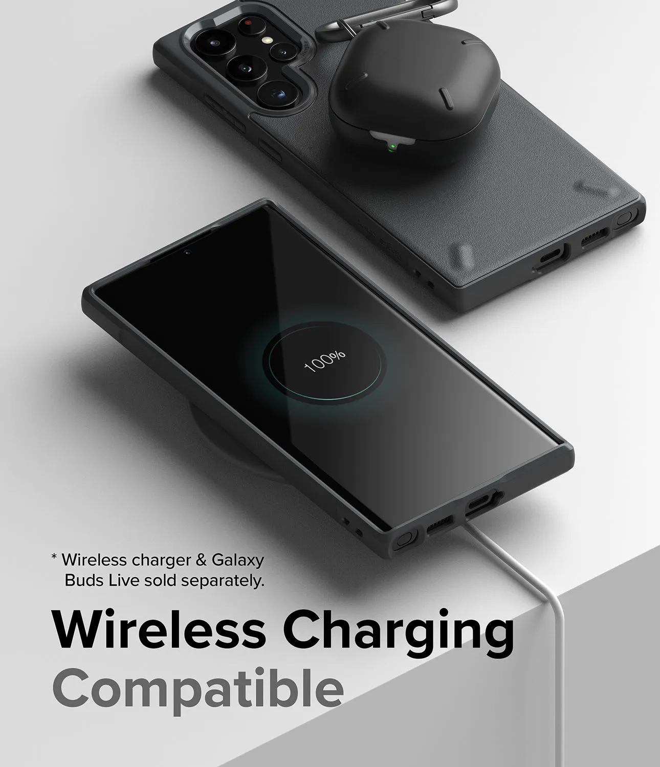 Galaxy S22 Ultra Case Combo | Onyx   Screen Protector