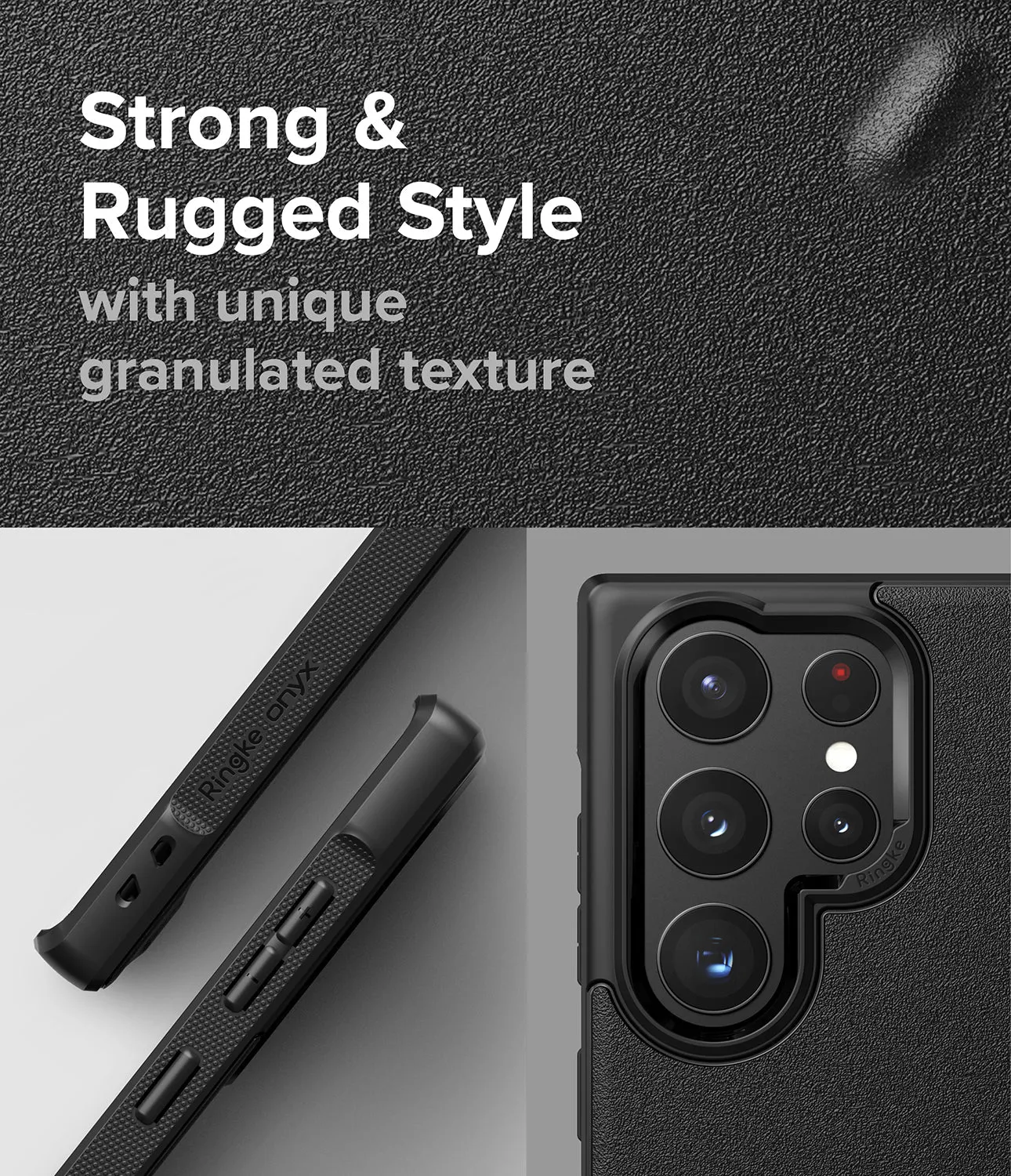 Galaxy S22 Ultra Case Combo | Onyx   Screen Protector