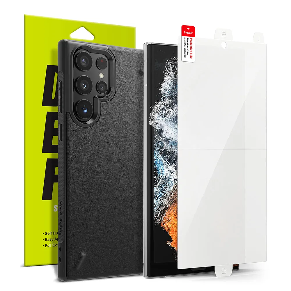 Galaxy S22 Ultra Case Combo | Onyx   Screen Protector