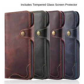 Genuine Leather iPhone Case