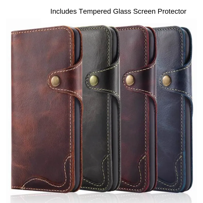 Genuine Leather iPhone Case
