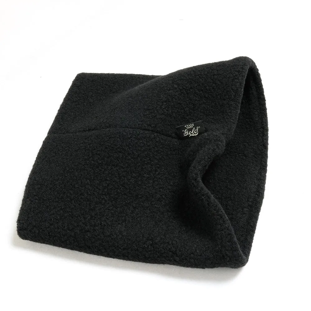 GOLD - SUPER 140'S WOOL FLEECE NECK WARMER - GL02711